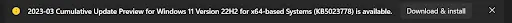 click on download and install to update PC