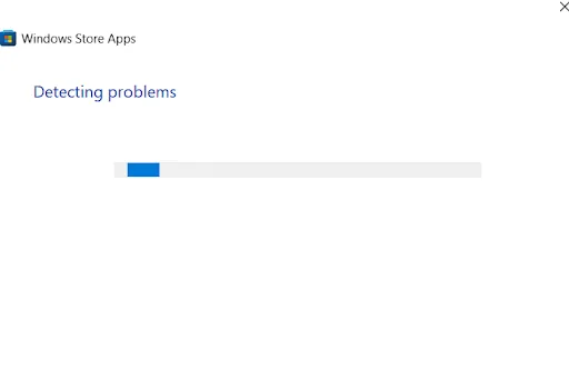 detecting problem