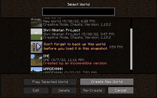 go back to same map