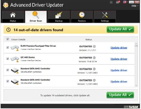 update outdated driver