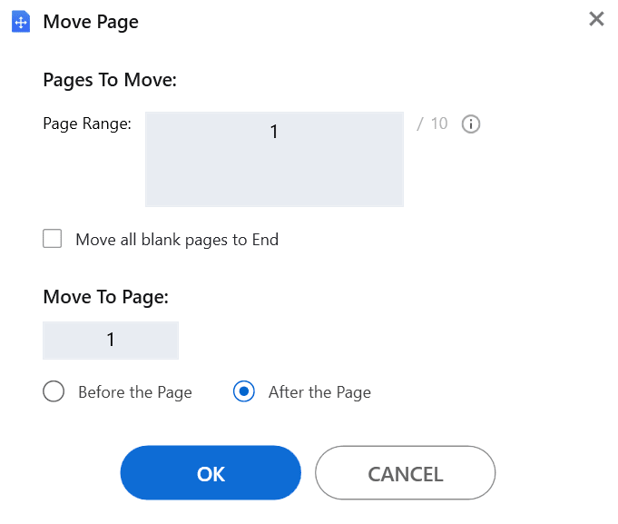 Move Page
