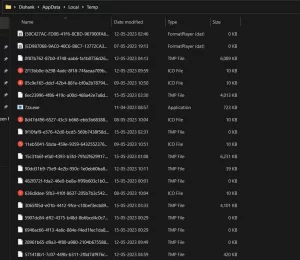 Temporary-files-folder