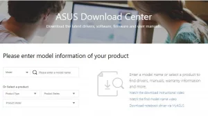 asus download center