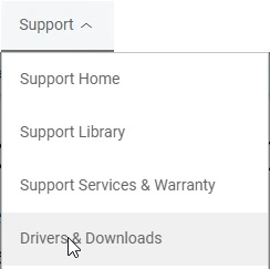 click on Drivers & Downloads at official website