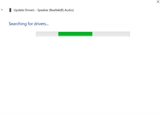 searching for drivers