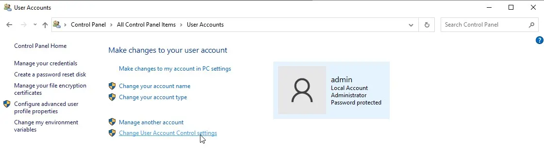 user-setting