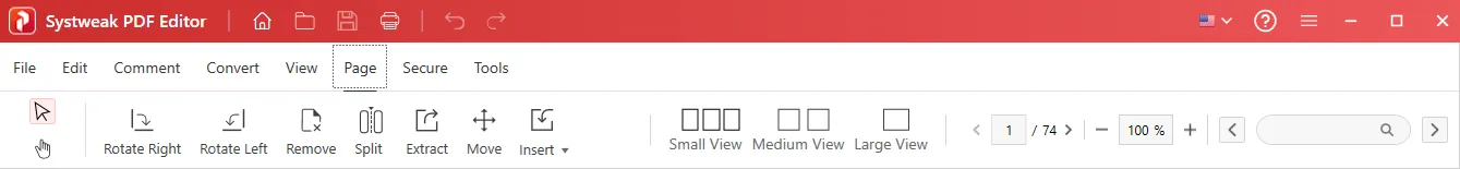 Pages_Systweak PDF Editor
