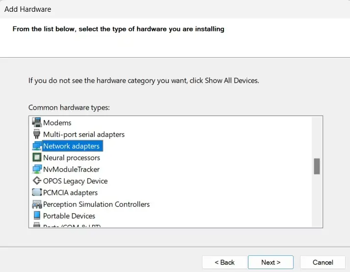 Choose-Network-Adapter