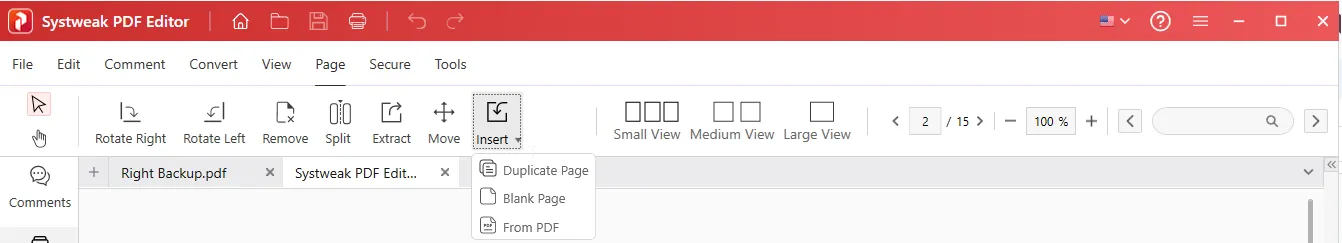 Insert_duplicate,blank and from PDF