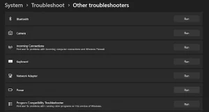 Network troubleshooter