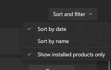Show Installed Apps