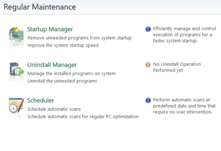 Uninstall Manager