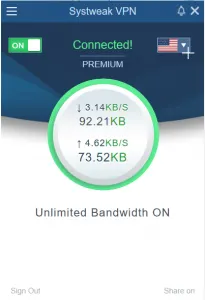 click on the server