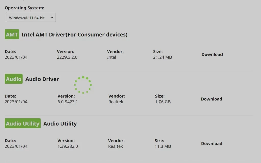 device configuration