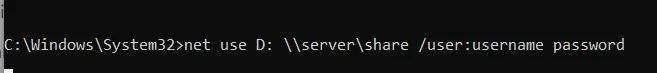 username-password-command
