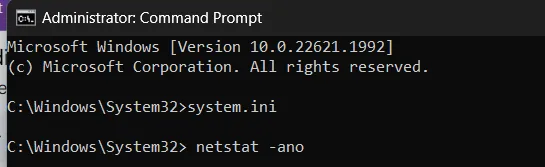command-netstat-ano
