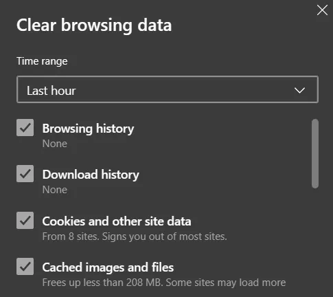remove data completely