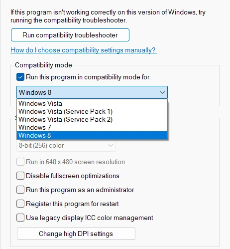 select OS