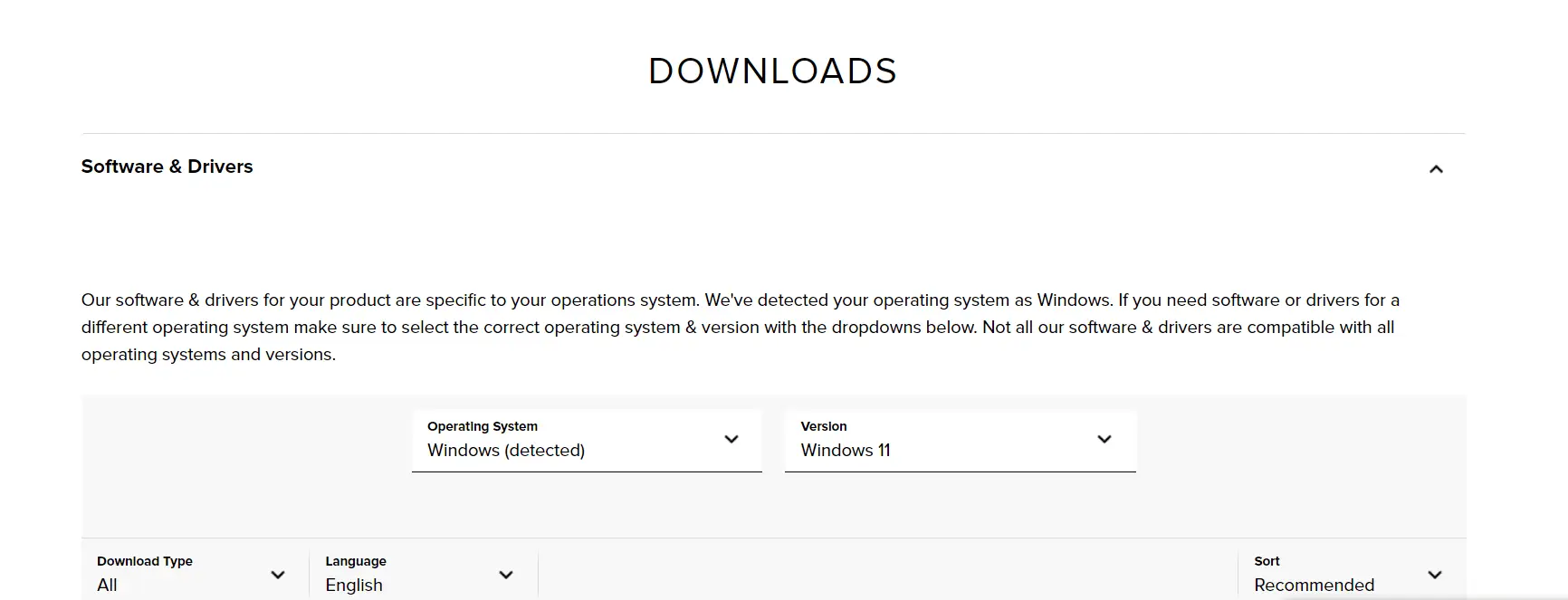 Software-and-Drivers-Option
