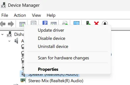 device manager