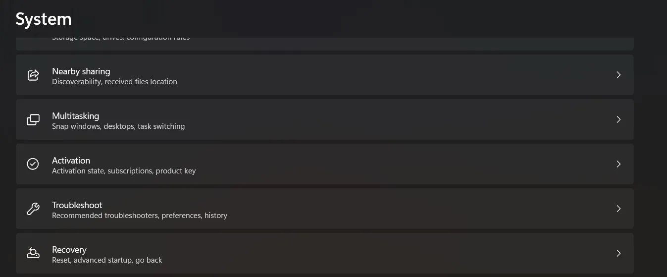 system apps