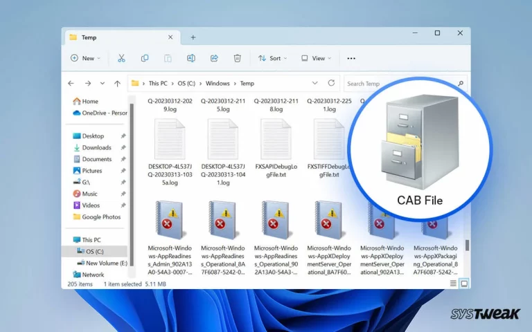How to Delete Windows Temp CAB Files?