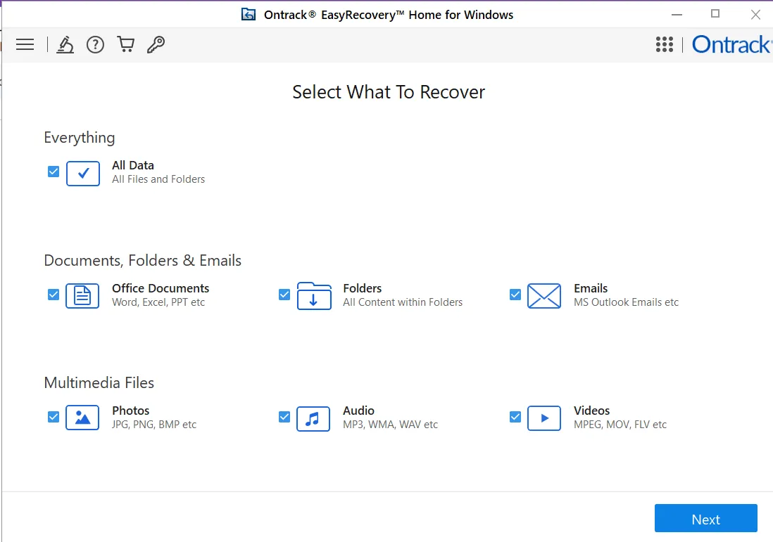 OnTrack EasyRecovery