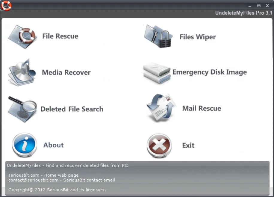 UnDeleteMyFiles Pro
