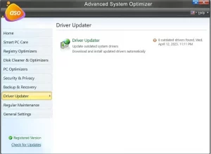 Advanced System Optimizer  driver 