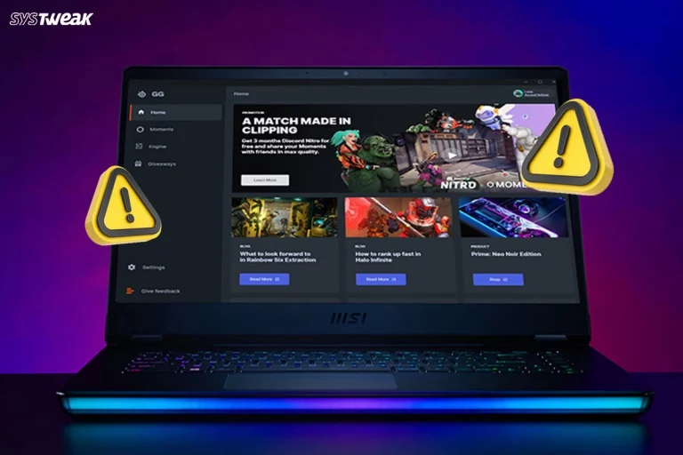 SteelSeries-GG-Engine-Not-Working-on-Windows