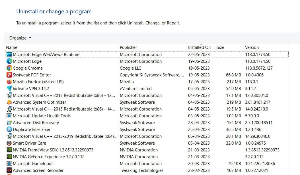 installed-programs-list