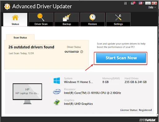 advanced-driver-updater software