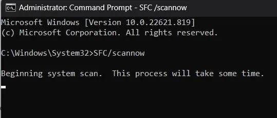command