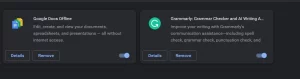 list of browser extensions