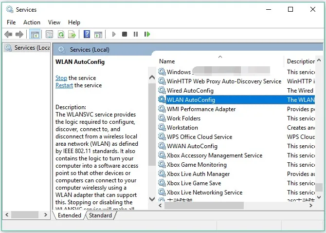 WLAN AutoConfig