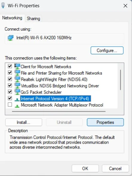 wifi-properties