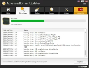 Advanced-Driver-Updater_scanning
