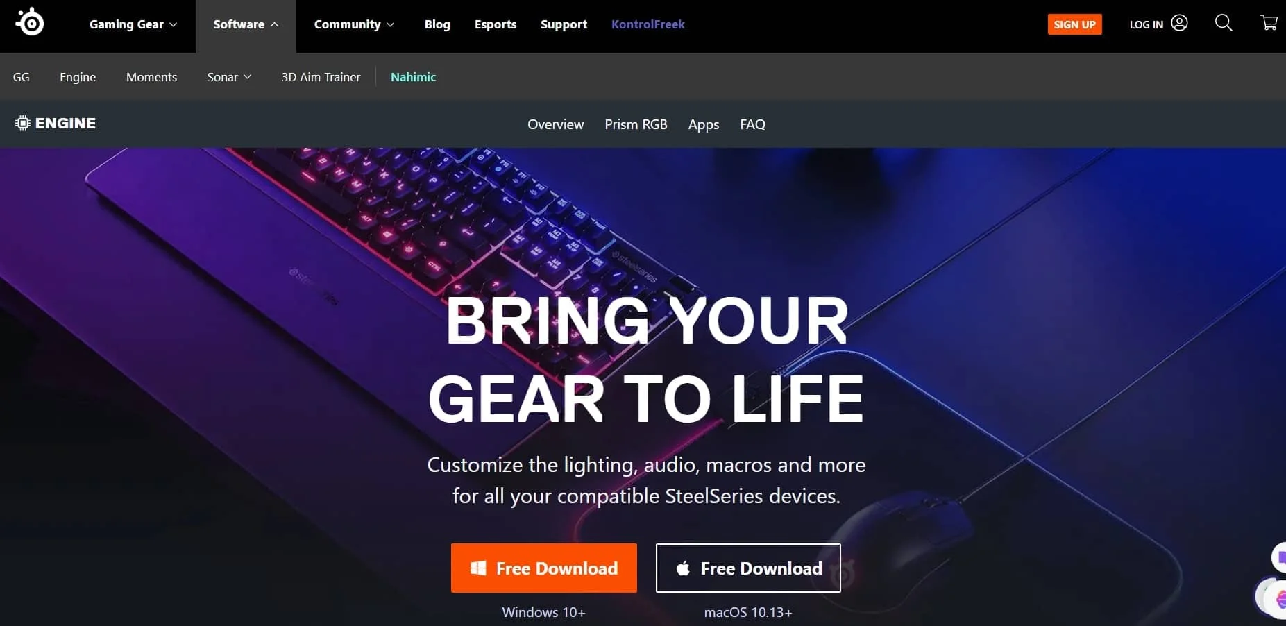 SteelSeries-official-website