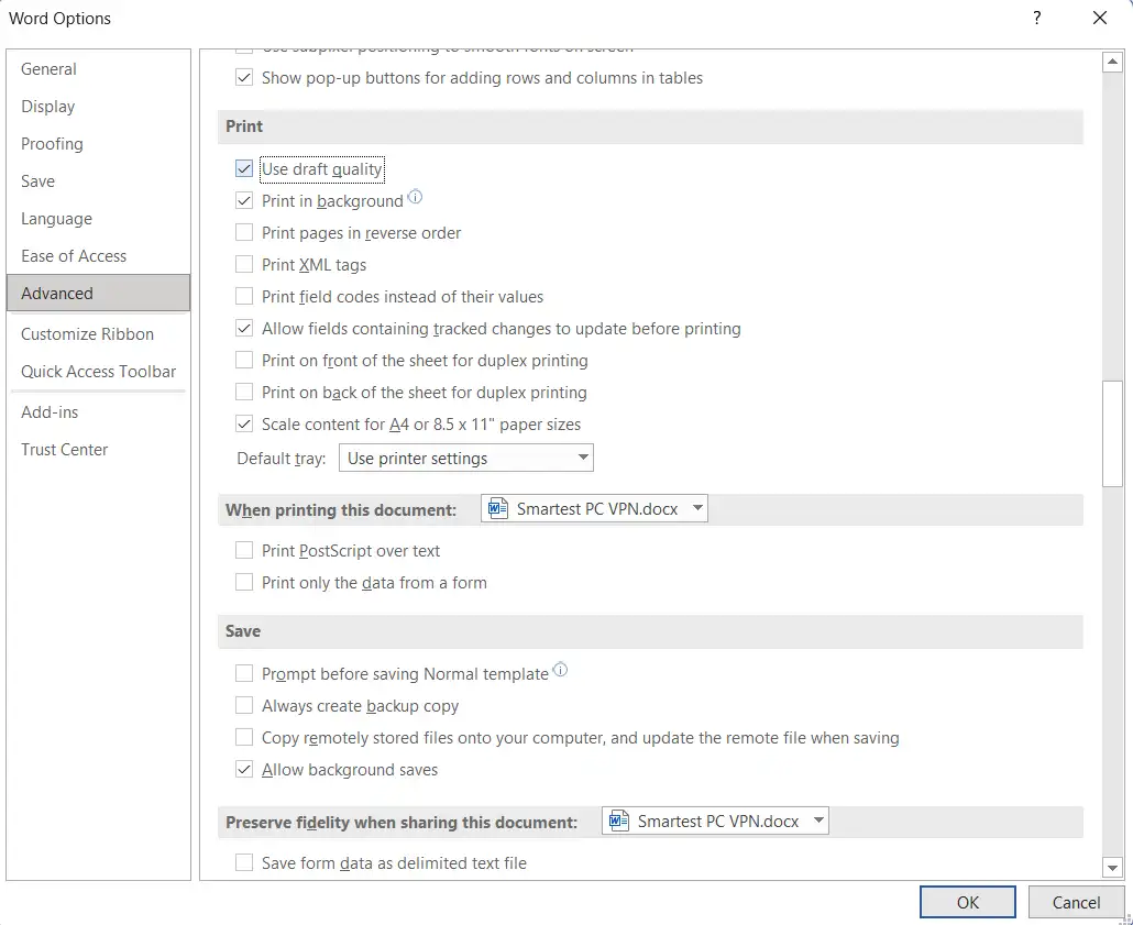 Use-the-draft-quality-option-in-Advanced-Printing