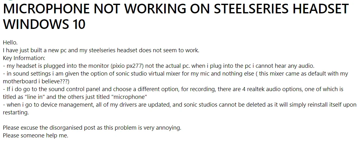 microphone-not-working-on-steelseries-headset-user-comment