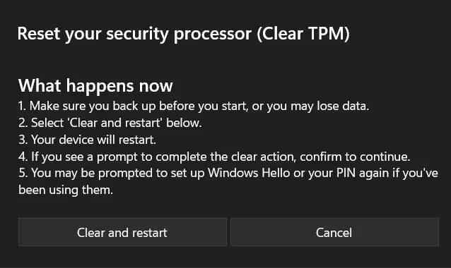 Clear-TPM