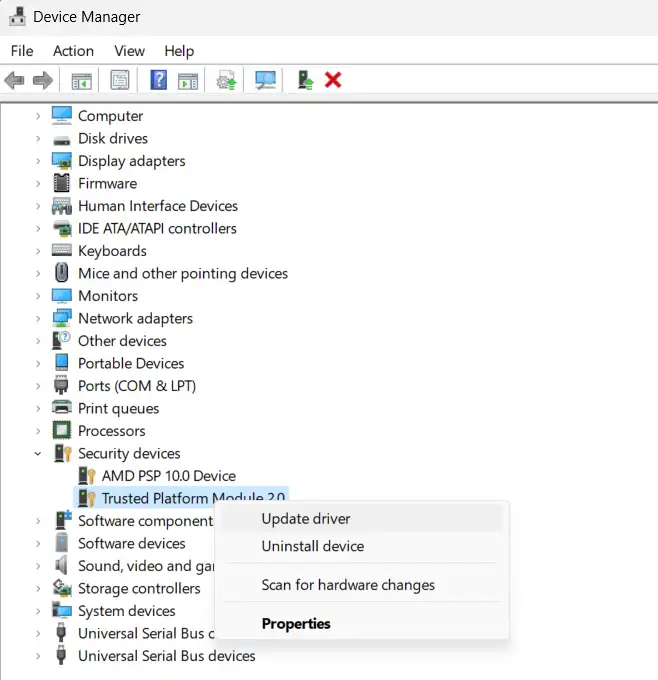 update-Trusted-Platform-Module-driver-using-device-manager