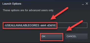 use command USEALLAVAILABLECORES