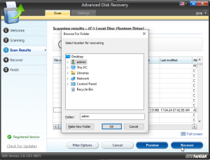 Advanced Disk Recovery_Restore Deleted File