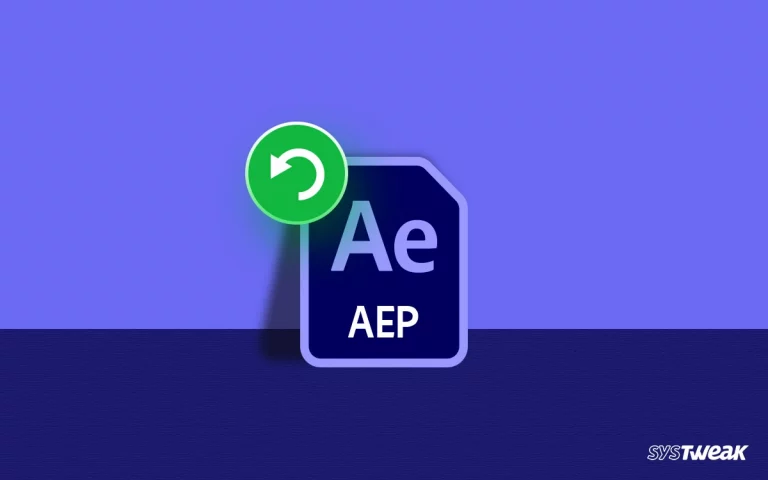 Recover Unsaved Deleted Adobe After Effects Projects