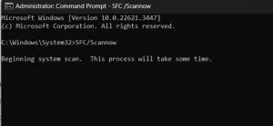 command SFC
