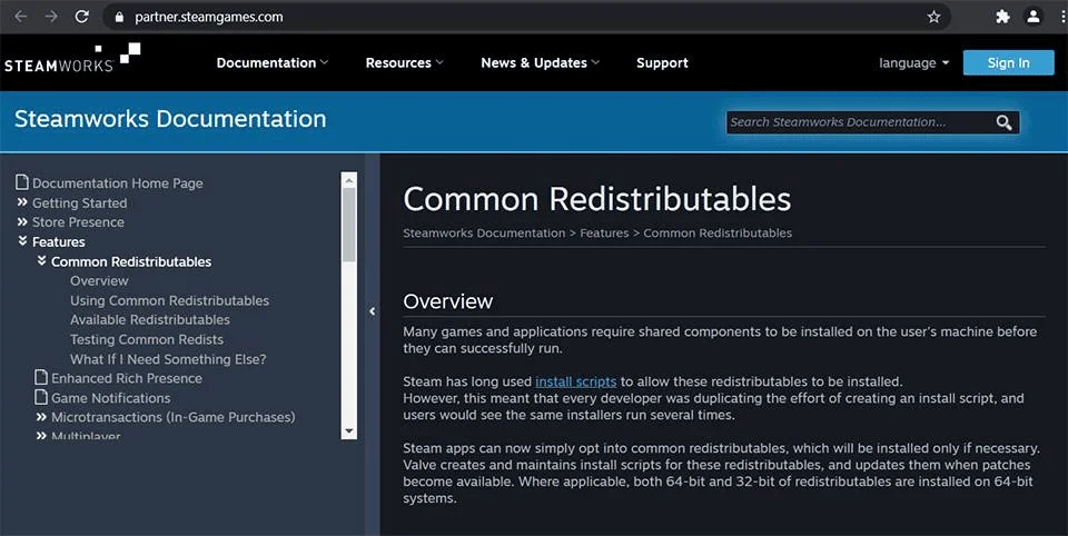 Steamworks-Common-Redistributables-Overview