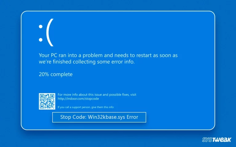 Win32kbase.sys-Blue-Screen-Error-Windows