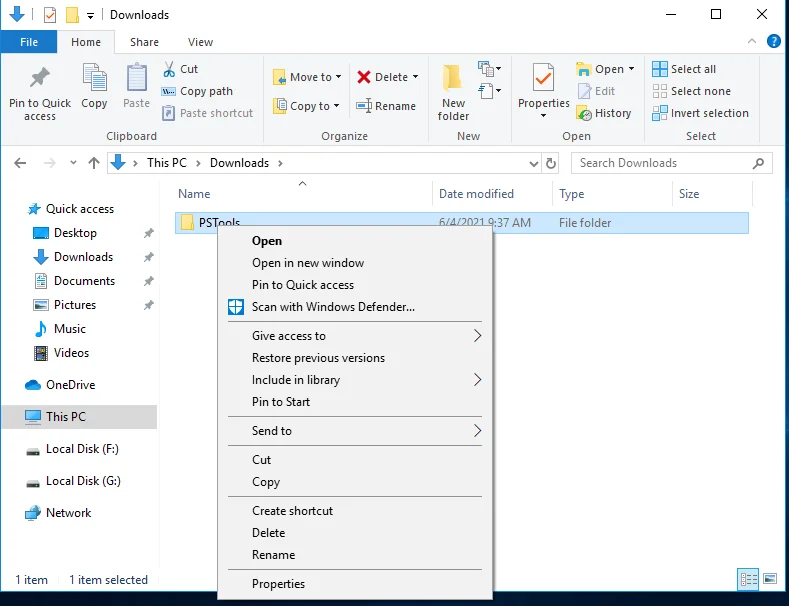 open-folder-properties