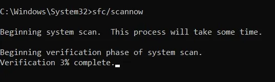 scannow